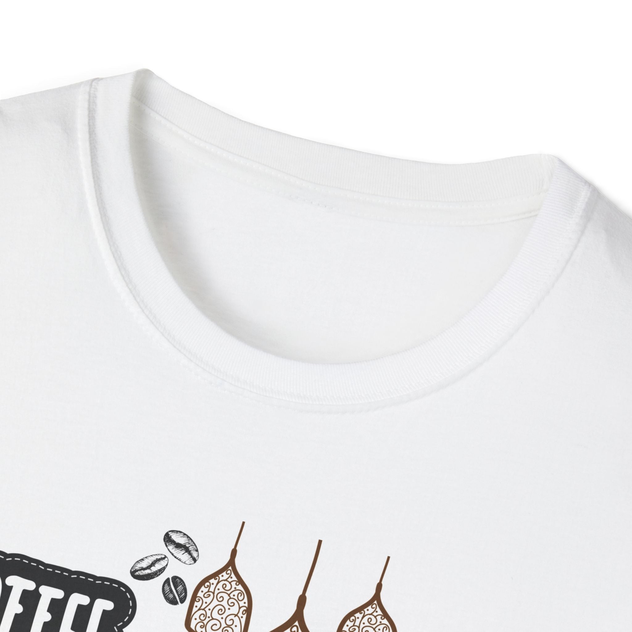 Coffee First Work Later T-Shirt — Relaxed Café Vibes Tee for Remote Workers